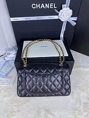 Chanel Flap Bag Black 23x14x7cm - 2