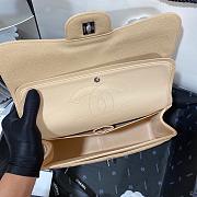 Chanel Jumbo Flap Bag Beige Caviar Silver 30cm - 6