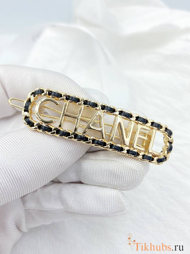 Chanel Gold Hairpin - 1