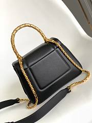 Bvlgari Serpenti Reverse Top Handle Black 20x14x10cm - 2