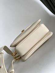 Bvlgari Serpenti Reverse Top Handle White 20x14x10cm - 4