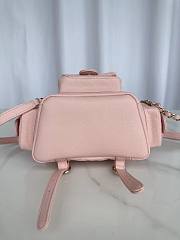 Chanel Small Backpack Caviar Light Pink Gold 19.5x18x10cm - 5