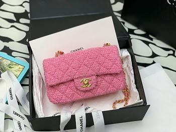 Chanel Small Flap Bag Pink 20cm