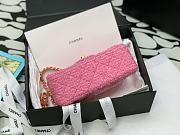 Chanel Small Flap Bag Pink 20cm - 5