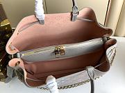 Louis Vuitton LV Bella Tote Mahina Grey 32 x 23 x 13 cm - 4