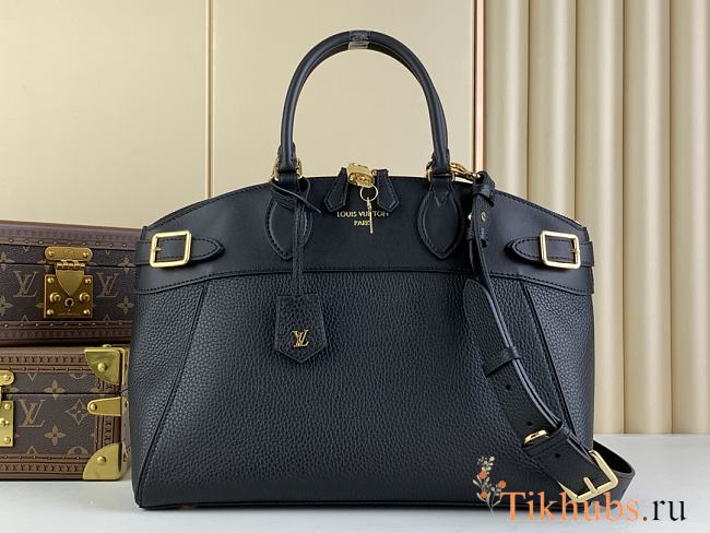 Louis Vuitton LV Lock It MM Black 36x29x15cm - 1