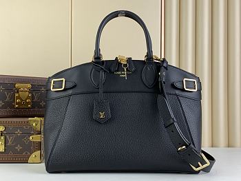 Louis Vuitton LV Lock It MM Black 36x29x15cm