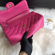 Chanel Bag Jumbo Double Flap Quilted Hot Pink Fuchsia 30cm - 4