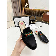 Gucci Princetown Damen-Slipper Aus Leders Black - 3