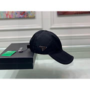 Prada Re-nylon Baseball Cap Black - 5