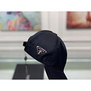 Prada Re-nylon Baseball Cap Black - 4