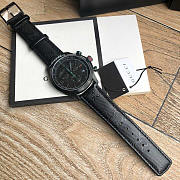 Gucci Swiss Quartz Stainless Steel Watch For Men Black - 2