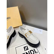 Fendi New Thick-Soled Martin Boots White - 4