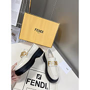 Fendi New Thick-Soled Martin Boots White - 3