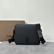 Burberry Small Alfred Leather Messenger Bag 25.5x6.5x21.5cm - 1