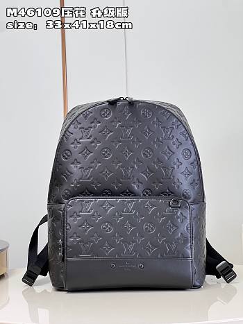 Louis Vuitton LV Backpack Monogram Shadow Black 33 x 41 x 18 cm