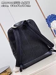 Louis Vuitton LV Backpack Monogram Shadow Black 33 x 41 x 18 cm - 5