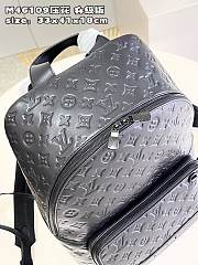 Louis Vuitton LV Backpack Monogram Shadow Black 33 x 41 x 18 cm - 4