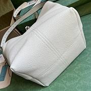 Gucci Jackie 1961 Small Shoulder Bag White 28x31x23cm - 3