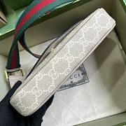 Gucci Ophidia Mini Bag Beige 13x22x4cm - 5