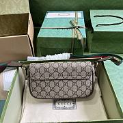 Gucci Ophidia Mini Bag Brown 13x22x4cm - 5