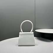 Jacquemus Le Chiquito Moyen White Bag 18x13.5cm - 4