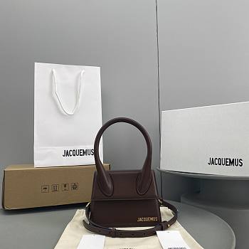 Jacquemus Le Chiquito Moyen Brown Bag 18x13.5cm
