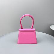 Jacquemus Le Chiquito Moyen Pink Bag 18x13.5cm - 6