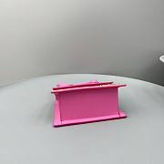 Jacquemus Le Chiquito Moyen Pink Bag 18x13.5cm - 5