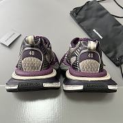 Balenciaga Purple and Grey Sneaker - 5