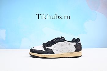 Travis Scott x Air Jordan 1 Low AJ1 x LV Sneaker