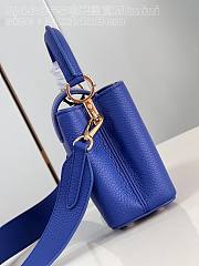 Louis Vuitton Mini LV Capucines Blue 21cm - 5