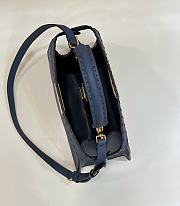 Fendi Peekaboo ISeeU Medium Blue 33×12×25cm - 2