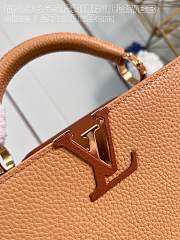 Louis Vuitton LV Capucines BB Arizona Brown 27cm - 3