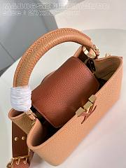 Louis Vuitton LV Capucines BB Arizona Brown 27cm - 2