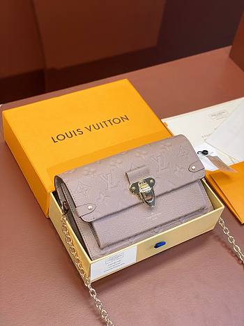 Louis Vuitton LV Vavin Chain Bag Grey 19 x 12.5 x 4 cm
