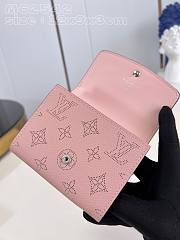 Louis Vuitton LV Iris Compact Wallet Rose Jasmin 12 x 9.5 x 3 cm - 5