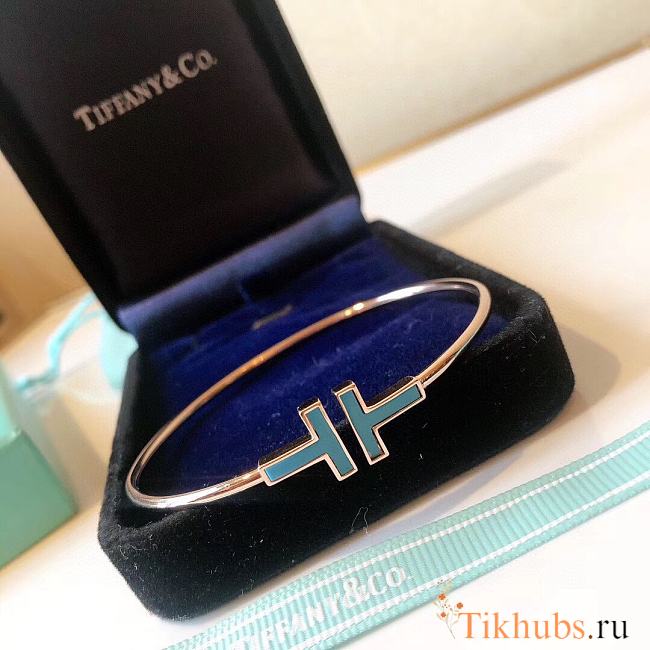 Tiffany & Co Blue Gold Bracelet - 1