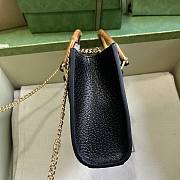 Gucci Diana Super Mini Bag Black 16.5x12x6cm - 4