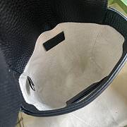 Gucci Jumbo GG Small Messenger Bag Black 18.5x14.5x4.5cm - 5