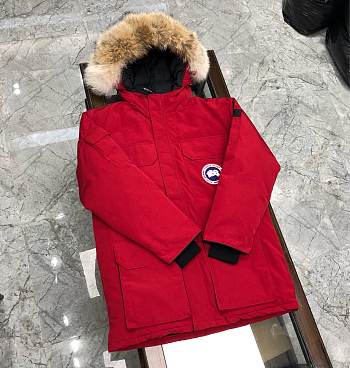 Canada Goose Jacket Puffer Coats Red