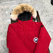 Canada Goose Jacket Puffer Coats Red - 5