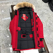 Canada Goose Jacket Puffer Coats Red - 4