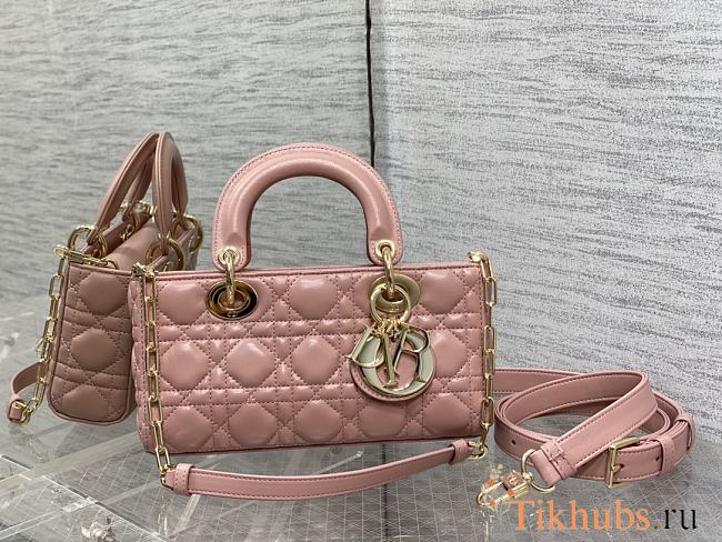 Dior Small Lady D-joy Pink Gold 22.5x6x11.5cm - 1