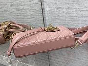 Dior Small Lady D-joy Pink Gold 22.5x6x11.5cm - 4