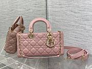 Dior Medium Lady D-joy Pink Gold 26x6x14cm - 1