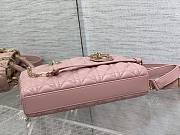 Dior Medium Lady D-joy Pink Gold 26x6x14cm - 5