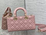 Dior Medium Lady D-joy Pink Gold 26x6x14cm - 2