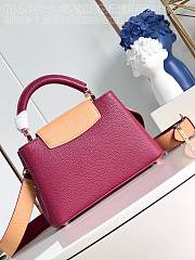 Louis Vuitton LV Capucines BB Arizona Red 27cm - 6