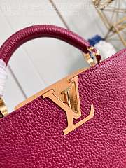 Louis Vuitton LV Capucines BB Arizona Red 27cm - 5